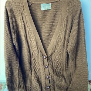 Cozy Brown Cardigan